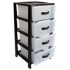 Cassettiera Futura 4 Moka - 38×39,5×H76 Cm