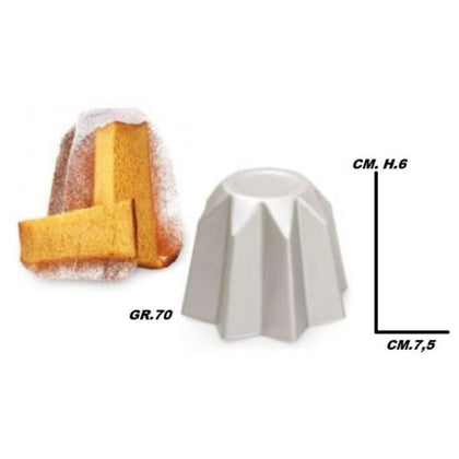 Forma Pandoro Kg.0,070 Alluminio