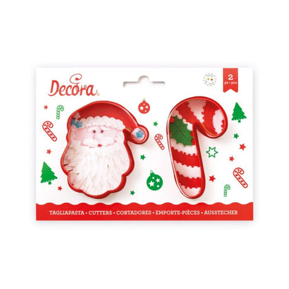 Set 2 Tagliapasta Babbo N./Candy Cane