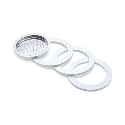 Set Guarnizione + Filtro Per Caffettiera 1/2 Tazza Demolli