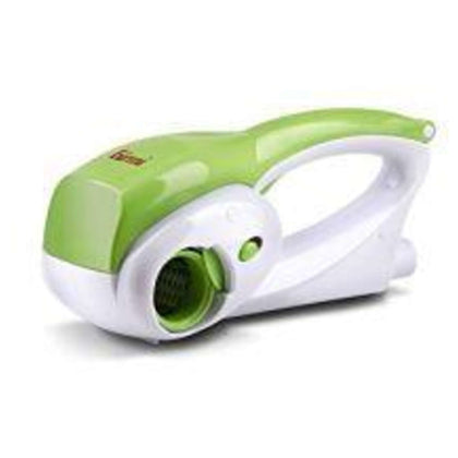 GT0203 Grattugia Elettrica Ricaricabile 12W 2 Rulli Inox Bianco/Verde