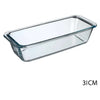 Stampo Tegame In Vetro Rettagolare Per Plumcake - 31X12Xh6 Cm