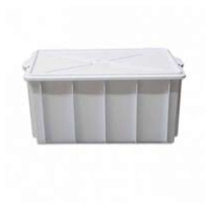 Cassetta Contenitore Box 75X45X40 Cm Bianca