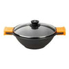 Efficient Padella Wok 24 Cm Con Coperchio 33009524