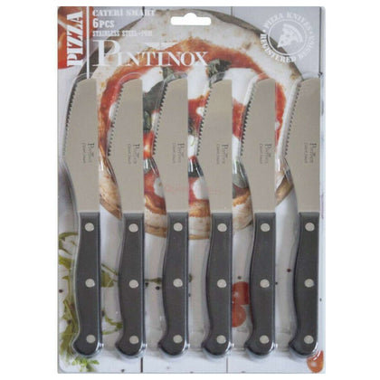 Set 6 Coltelli Pizza Cateri' Smart