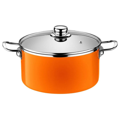Casseruola A. 20 Con Coperchio Mandarina Monix