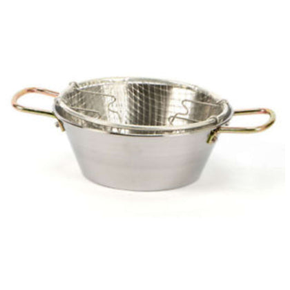 Friggitrice Inox 26 Cm Con Cestello