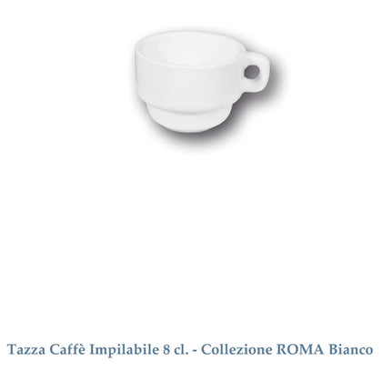 Tazza Caffe Roma Senza Piattino