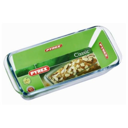 Stampo Tegame In Vetro Rettagolare Per Plumcake - 28×11×8 Cm