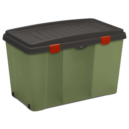 Family Box Contenitore Organizer 13404 Verde - 80X47X51H Cm