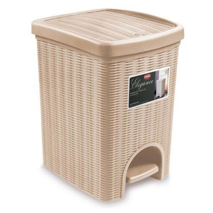 Pattumiera Bagno Elegance Lt.20 Cashmere - 31X27,5Xh39Cm
