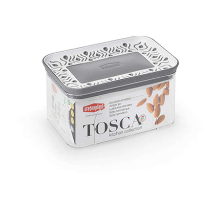 Tosca Barattolo Rettangolare Lt.0,70 - Grigio