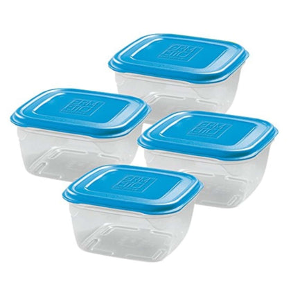 Contenitore Gio'Mama quadrato Pezzi 4 L 0,25 Cm10 H15