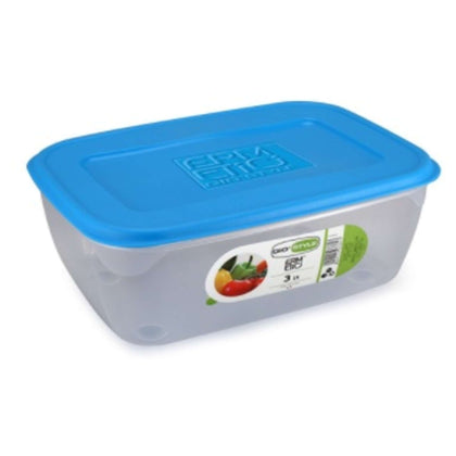 Contenitore Per Alimenti Ermetic Rettangolare 3Lt - 26X18X12 Cm