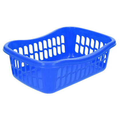 Cestino Brio Medio 6546 Azzurro - 28,5X20.5Xh9,5Cm