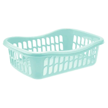 Cestino Brio Picc. 6549 Azzurro - 23X16,5Xh8 Cm