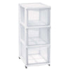 Cassettiera Cover 3A 9566 Bianco - 26,8X37X63,1Cm