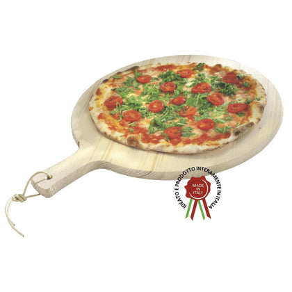 Tagliere Tondo 34 Cm Con Manico 823 Meeting