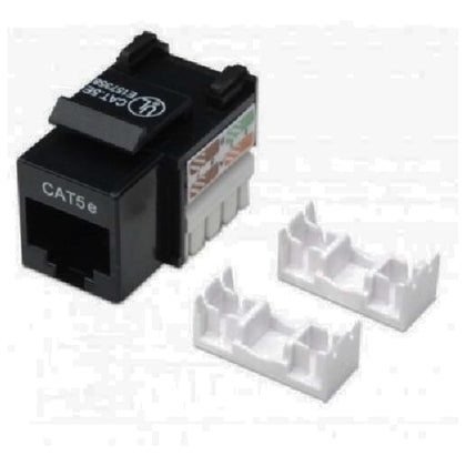 Keystone Jack Rj45 Cat.5E Nero (Ar-Ku5I)