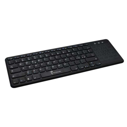 Tastiera Tm-Bk268T Wireless Con Touch Pad - Nera