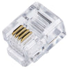 Connettore Plug Telefonico Rj11 6P4C (Conf.100Pz) (Lkpl64)