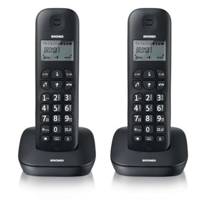 Telefono Cordless Gala Twin Nero