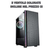 Case Gaming Tx-192-13 M-Atx Con 3 Ventole Colorate Incluse - No Alimentatore