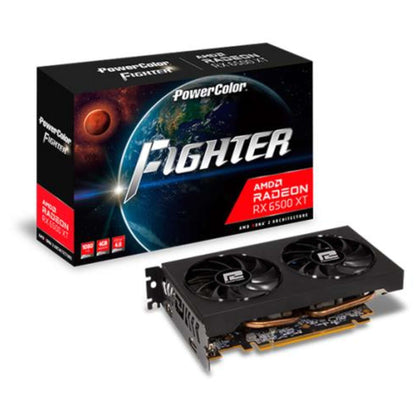 Scheda Video Radeon Rx6500 Xt Fighter 4 Gb Axrx (4Gbd6-Dh/Oc)