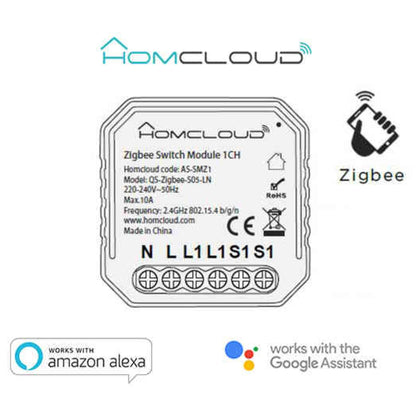 Modulo Interruttore 1 Canale Zigbee (As-Smz1)