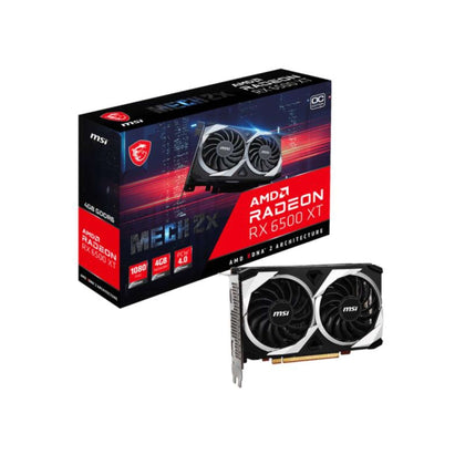 Scheda Video Radeon Rx6500 Xt Mech 2X 4G Oc 4Gb (V508-003R)