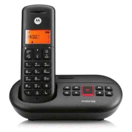 Telefono Cordless E211 Con Segreteria Nero