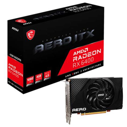 Scheda Video Radeon Rx6400 Aero Itx 4Gb (V508-012R)