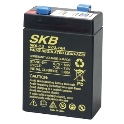 Batteria Al Piombo 6V 3.2Ah (Sk6-3.2)