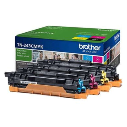 Toner Originale Tn-243Cmyk Multipack (Nero, Ciano, Magenta, Giallo)