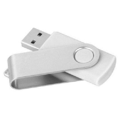 Pen Drive 16Gb Bianca Bulk - Ideale Per Serigrafia - Usb