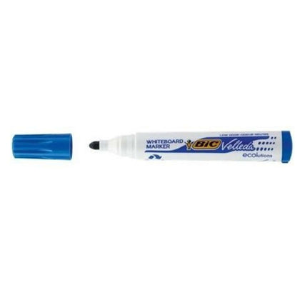 Marcatore Per Lavagne Marker Velleda Blu Punta 1,5 Mm. Conf. 12 Pezzi