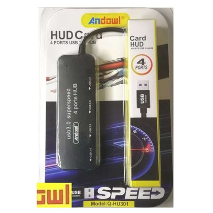 Hub 4 Porte Usb 3.0 (Q-Hu301)