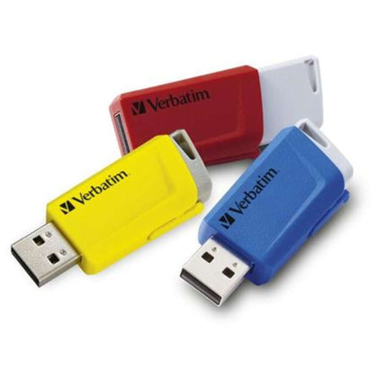 Pen Drive Store'N'Click 16Gb Usb3.0 - 3 Pezzi Rosso/Blu/Giallo (49306)