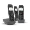 Telefono Cordless Gigaset As490 Trio Nero (L36852-H2810-K143)