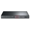 Switch Rete 16 Porte 10/100+2Gbit Tl-Sl1218Mp Poe