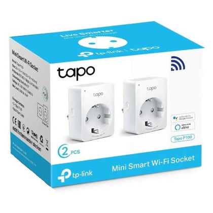 Presa Intelligente Mini Smart Wifi Tapo P100 (2 Pezzi)