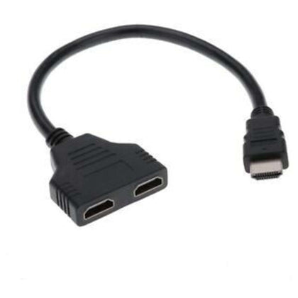 Adattatore Hdmi Maschio A 2Xhdmi Femmina Q-C29 32Cm