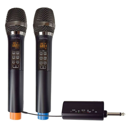 Radiomicrofono Doppio Karaoke Voice 2M