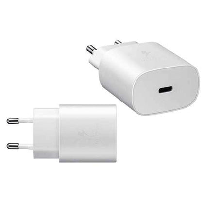 Caricabatterie Usb-C 25W Fast Charge (Ep-Ta800Ewe) Bianco Bulk