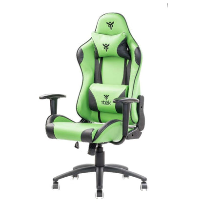 Sedia Playcom Pm20 Gaming Chair - Nera/Verde (Itcgpm20Bg)