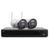 Kit Sistema Di Sorveglianza Nvr 8 Canali + 2 Telecamere (Isw-K1N8Bf2Mp-2 Gen1) Wireless Pir