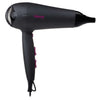Asciugacapelli Ionico 2000W 2 Velocita' Nero