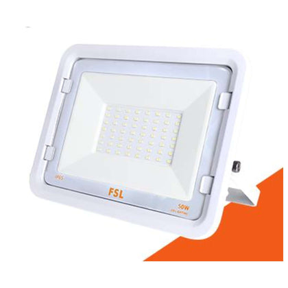 Proiettore Per Esterni Bianco 50W - Ip65 115° 6500K (Flfsb809-50W65K)