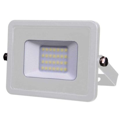 Lampada Led Faro 20W Proiettore Smd Samsung Chip Corpo Bianco 4000K (443)