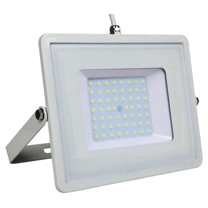 Lampada Led Faro 50W Proiettore Smd Samsung Chip Corpo Bianco 6500K (21411)